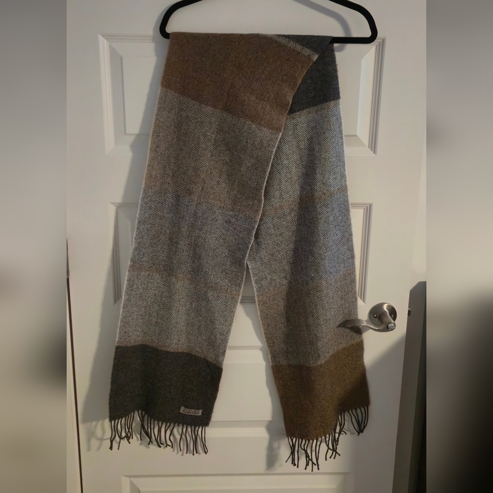 Foxford Irish Lambswool Plaid Scarf #198